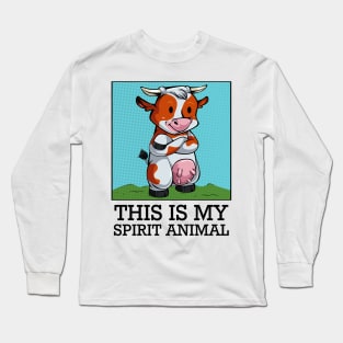 Cow Cattle Long Sleeve T-Shirt